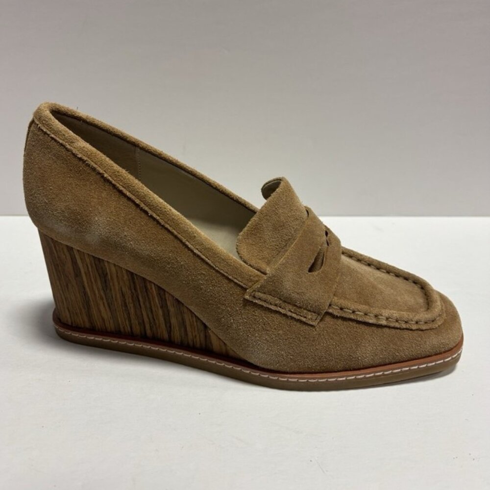 Sanctuary Women’s Clever Brown Wedge Pumps, Size 8 M